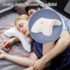 Ultra-Soft Memory Foam Pillow with Removable Cover, Ideal for Side and Back Sleeping, Perfect for Naps, Office Use, and Travel