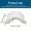 Ultra-Soft Memory Foam Pillow with Removable Cover, Ideal for Side and Back Sleeping, Perfect for Naps, Office Use, and Travel