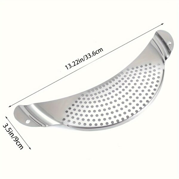 Stainless Steel Kitchen Strainer & Water Separator for efficient draining and separating liquids from solids