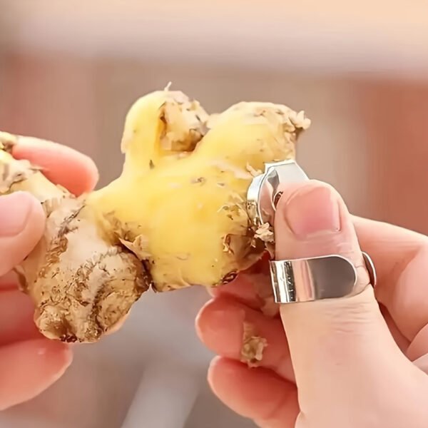 Stainless Steel Ginger Grater Set for finely grating fresh ginger and spices