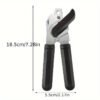 3-in-1 multifunctional can opener, jar and bottle opener designed for seniors and weak hands, ideal for kitchen and restaurant use.