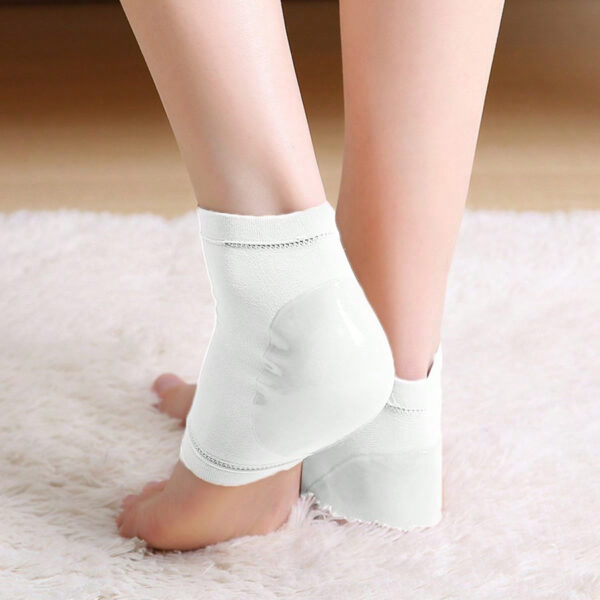 1 pair of gel socks for foot care, moisturizing and softening, suitable for men and women, designed for high heel repair and protection.