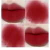 6 Pcs Waterproof Matte Velvet Lip Tint with Cartoon Bunny Print - Long-Lasting Liquid Lipstick