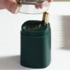 Automatic pop-up toothpick holder dispenser with sleek design for easy access.