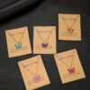 Vintage Elegant Fashion Love Butterfly Jewelry Set - Necklace, Earrings, and Ring