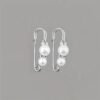 2pcs/set faux pearl pants waist pin, trousers waist pin, waist circumference change fixed brooch for adjustable fit and style.