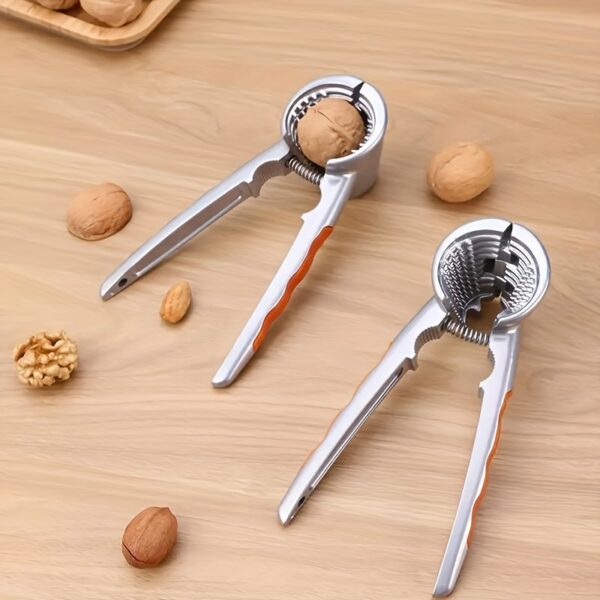 Creative walnut cracker tool, durable nut shell opener for walnuts, ideal kitchen accessory for nut lovers.