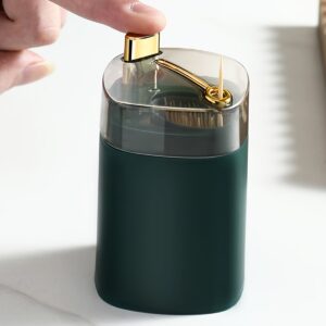 Automatic pop-up toothpick holder dispenser with sleek design for easy access.