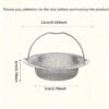 Stainless Steel Kitchen Sink Strainer for preventing clogs and filtering debris in kitchen sinks