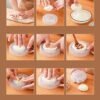 1/5pcs baozi artifact steamed bun dumpling wrapper lace mold, manual kitchen gadget for making pasta and dumplings.