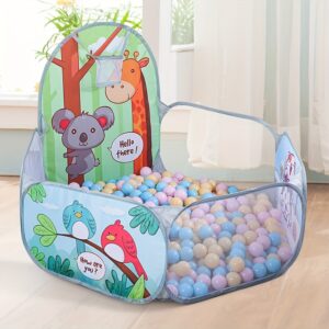 Kids Ball Pool Pop-up Tent for Toddlers, 4ft/120CM Foldable Playpen for Indoor & Outdoor Play, Perfect Birthday or Christmas Gift.