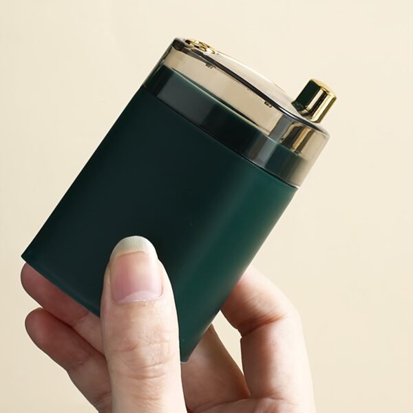 Automatic pop-up toothpick holder dispenser with sleek design for easy access.