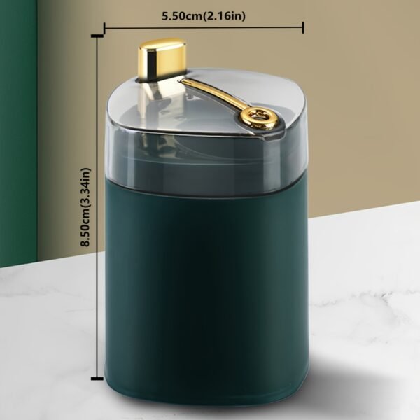 Automatic pop-up toothpick holder dispenser with sleek design for easy access.