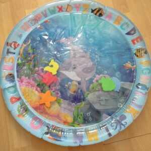 PVC Inflatable Baby Water Play Mat Ocean Themed Sensory Activity for Infants & Toddlers