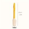 Silicone jam scraper, non-stick icing scraper, and multipurpose kitchen tool for baking and cleaning.