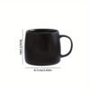 Custom ceramic coffee mug from CozyCup with personalized design.