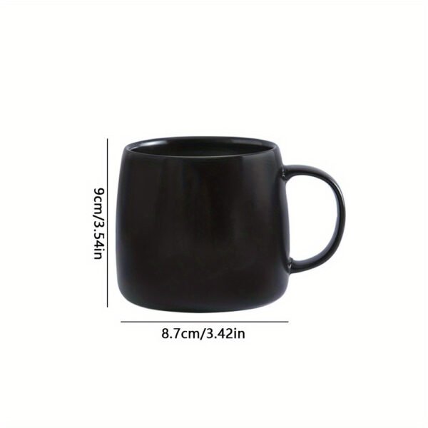Custom ceramic coffee mug from CozyCup with personalized design.