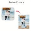 Custom acrylic coaster with personalized design for cups.