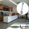 360° swivel kitchen faucet aerator for high-pressure water flow.