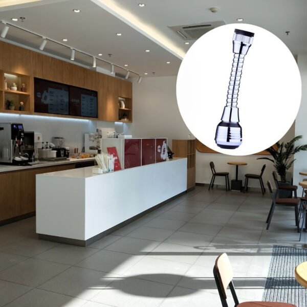 360° swivel kitchen faucet aerator for high-pressure water flow.