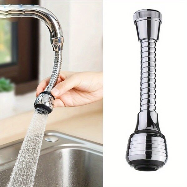 360° swivel kitchen faucet aerator for high-pressure water flow.