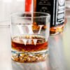 1pc multipurpose whiskey glass, reusable and recyclable.