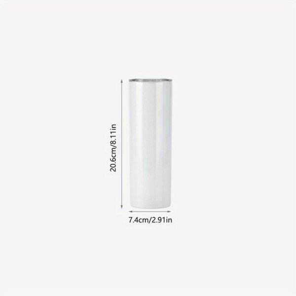 Personalized 20oz metal tumbler with custom name.