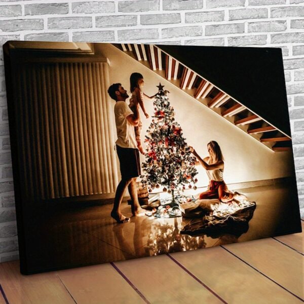 Canvas poster and framed wall art in a contemporary style.