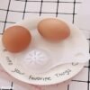 Egg white separator for separating yolk and egg whites easily.