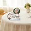 Custom acrylic memorial plaque with personalized design.
