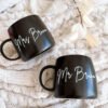 Custom ceramic coffee mug from CozyCup with personalized design.