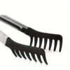 Heat-resistant multi-purpose kitchen tongs for cooking, grilling, and serving.