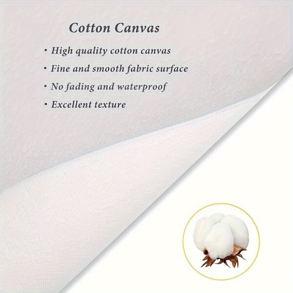 Canvas poster and framed wall art in a contemporary style.
