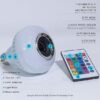 Disco Audio Music Multi Color Dimmable Lamp 12W