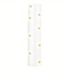 Waterproof Non-Slip Shelf Drawer Liner with Daisy Pattern, Plastic Mat for Kitchen Cabinet, Table, and Fridge