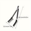 Heat-resistant multi-purpose kitchen tongs for cooking, grilling, and serving.