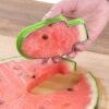 A single popsicle-shaped mold for making homemade frozen treats.
