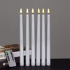 2025 Electronic Candle With Battery Timer Remote Control Flameless LED Candles Tears Light Wedding Dinner Home Decoration 27cm