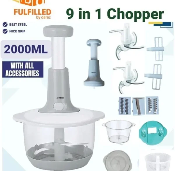 9-in-1 food cutter