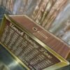 Mister Traders Acrylic Golden Umrah Saving Wooden Box