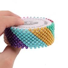 multicolor bead needles