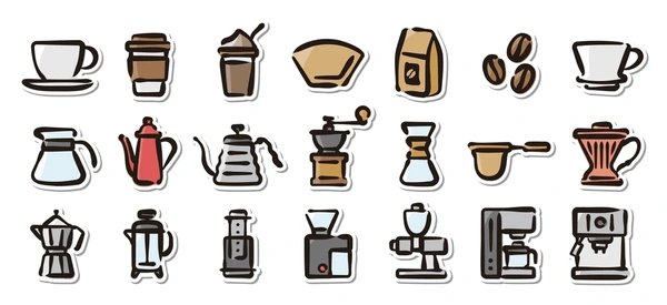 coffee sticker